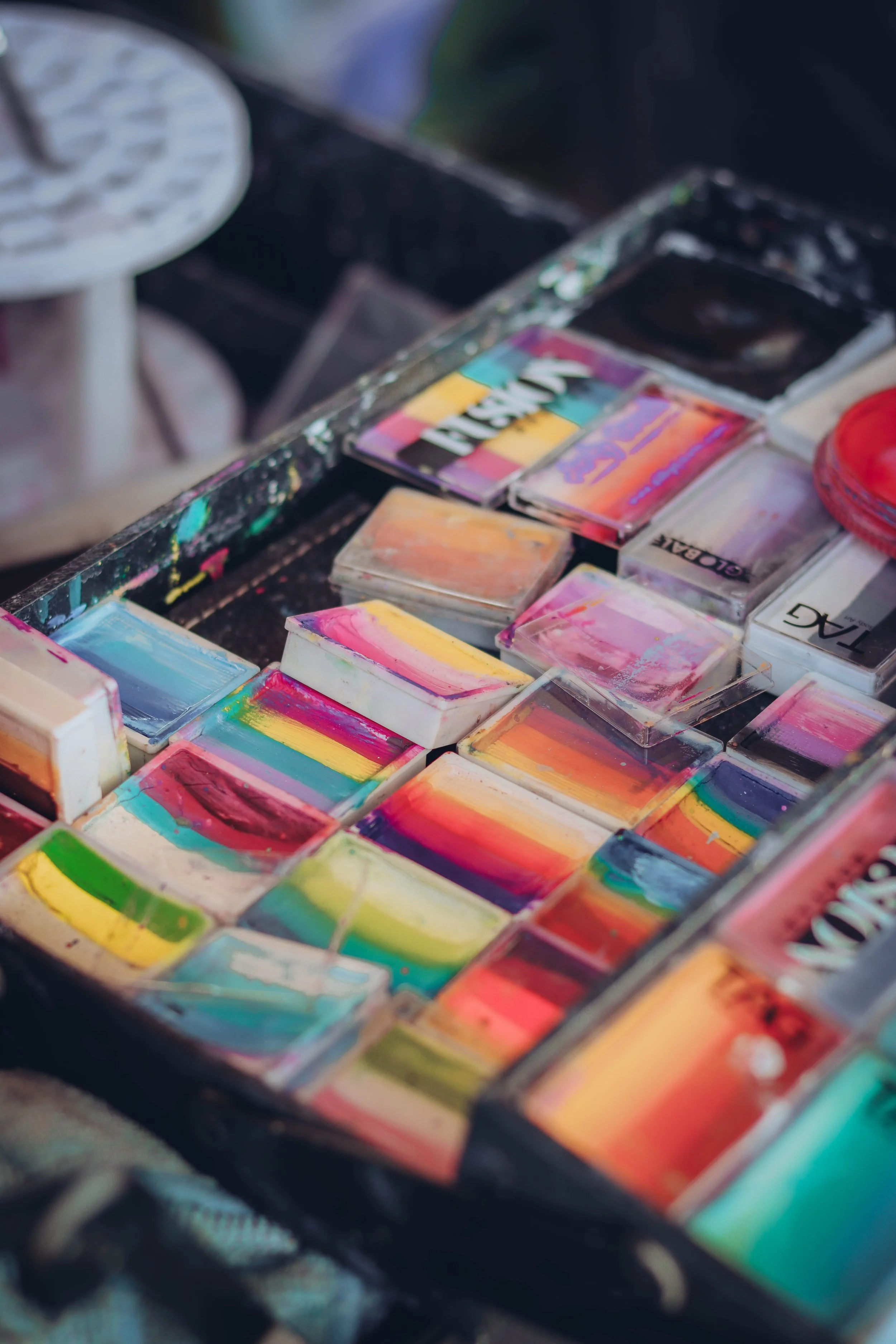 Face painting detail