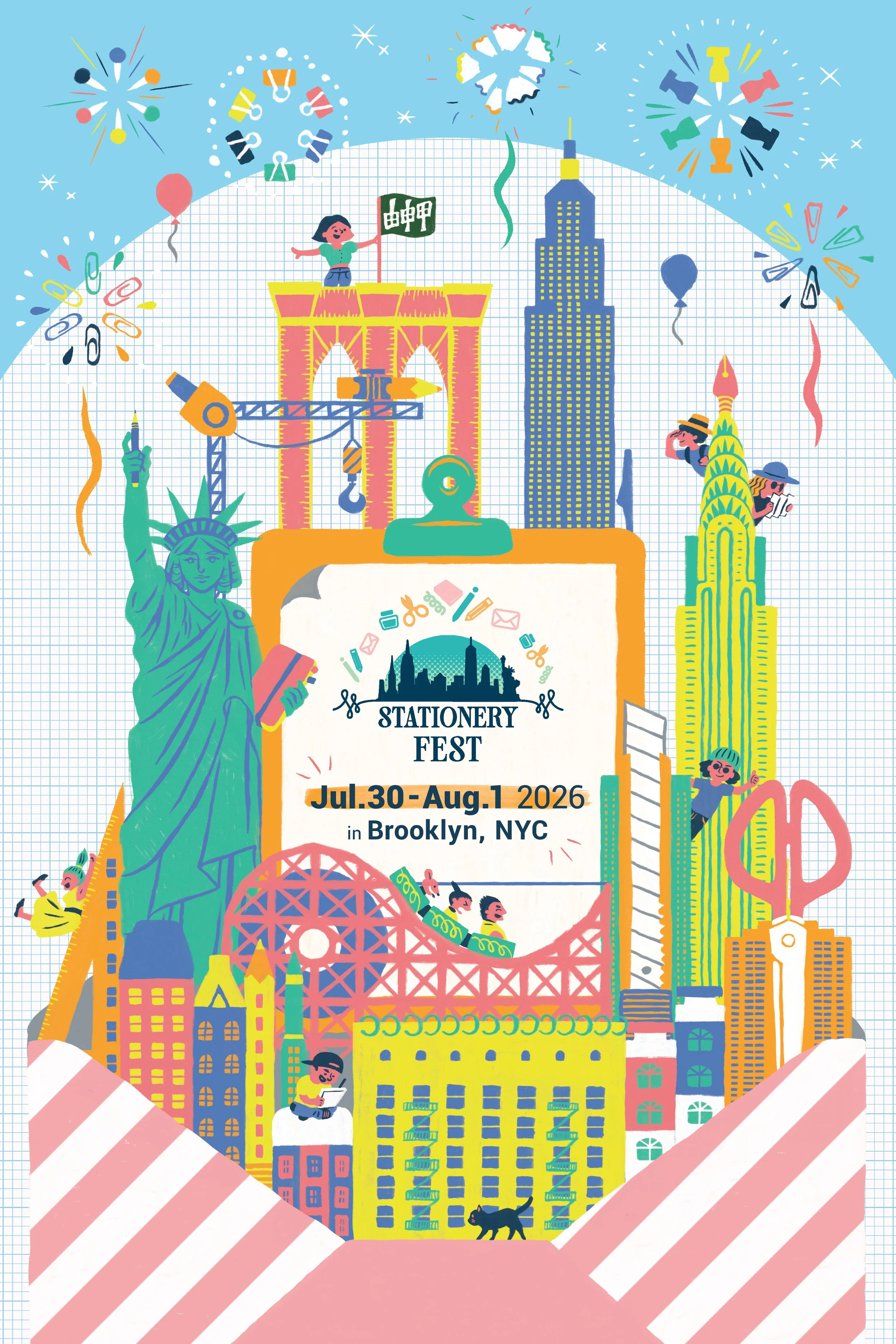 Stationery Festival Poster