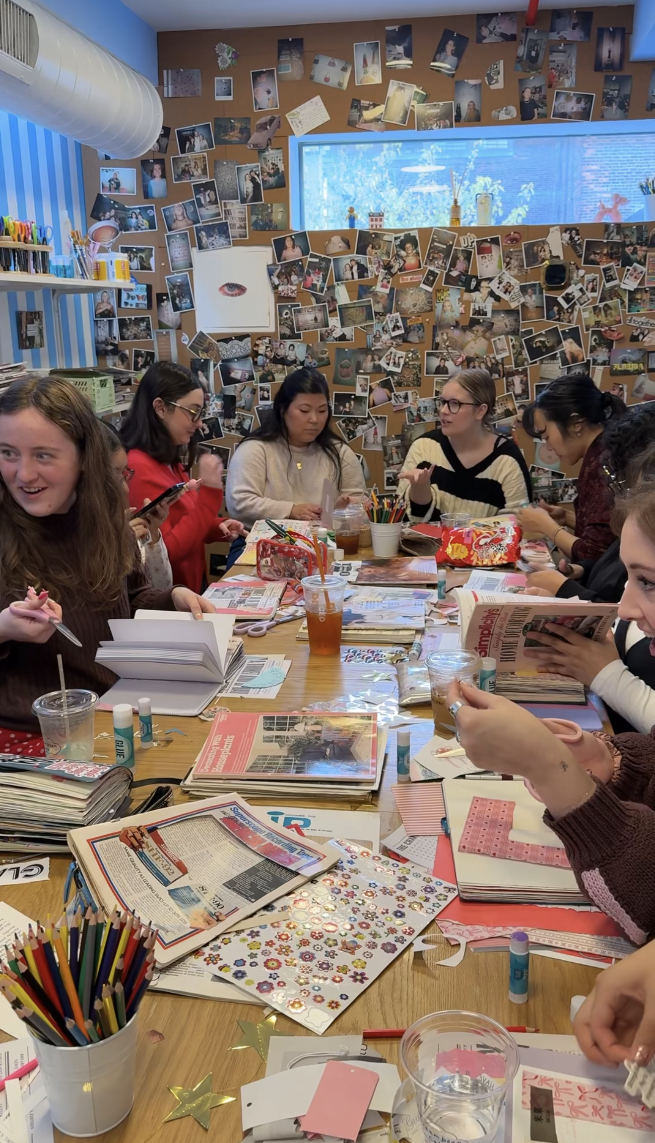 Junk journal spread example