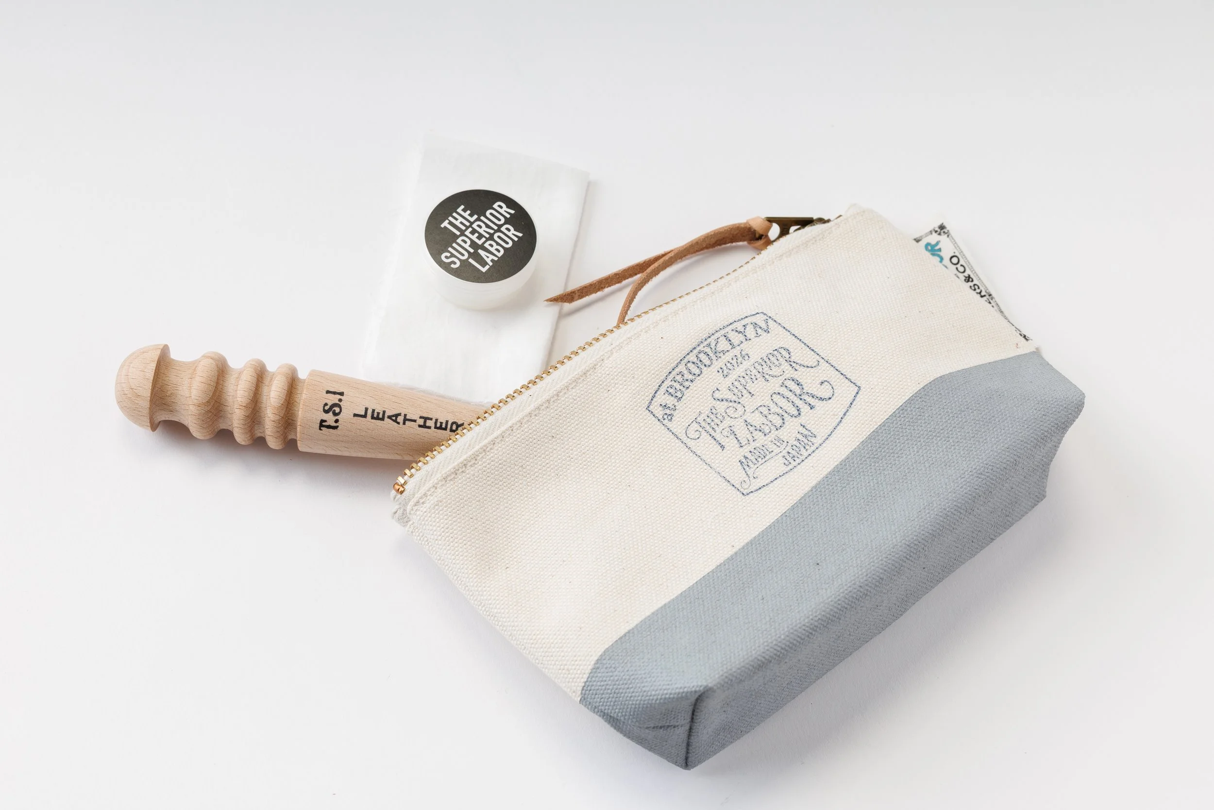 Detail of stamping and customization