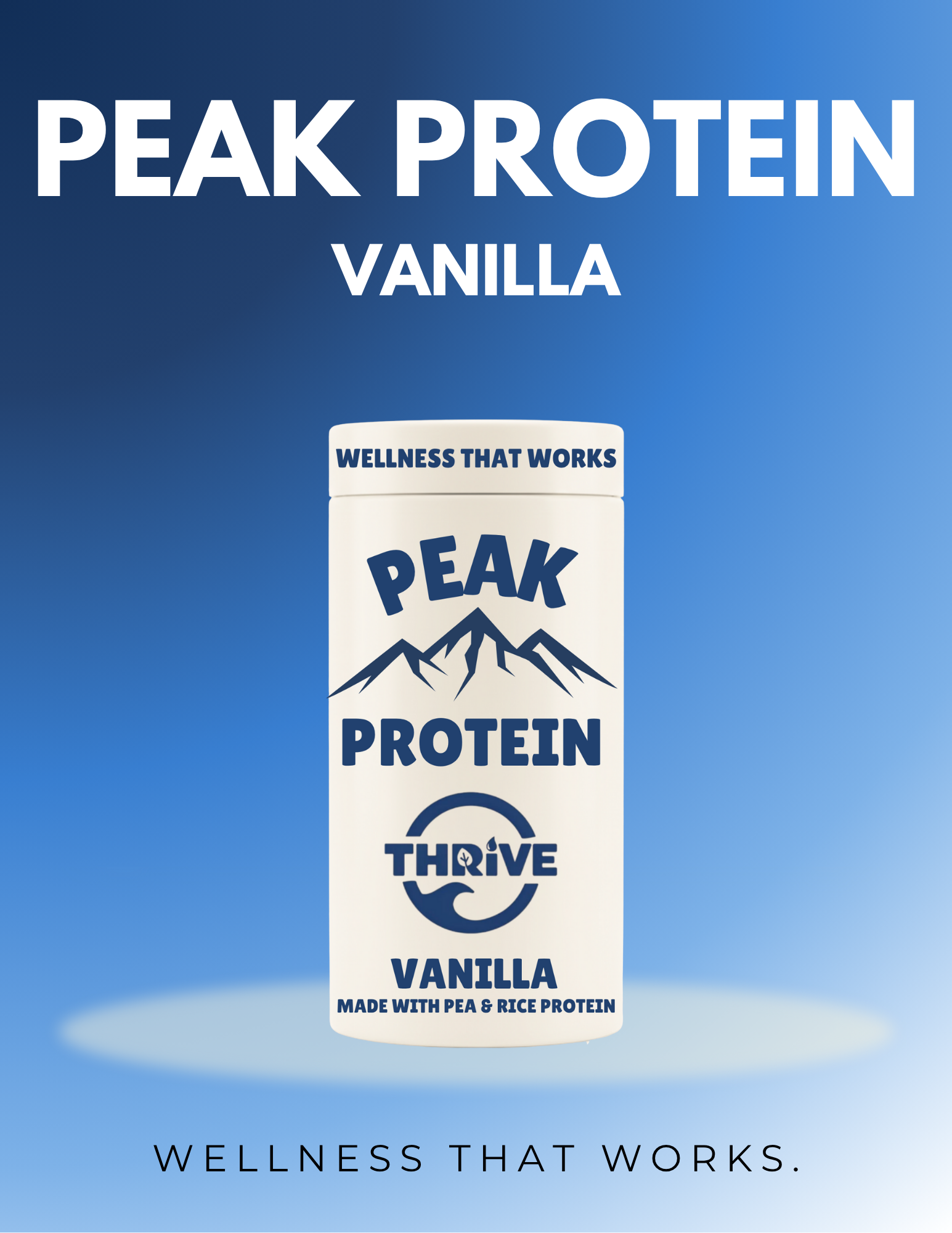 Peak Protein Vanilla