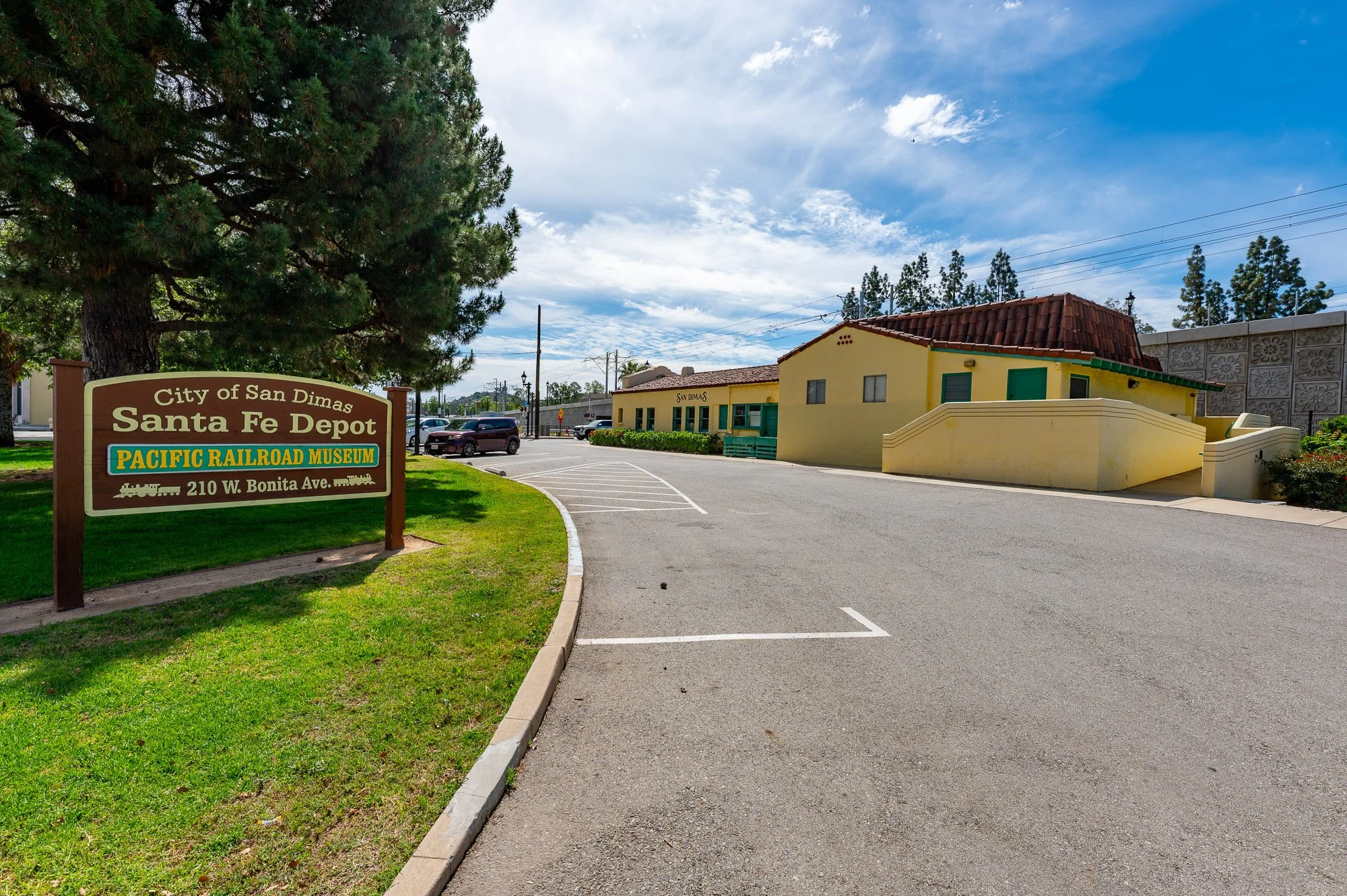 Pacific Railroad Museum San Dimas CA real estate photography SoCal Home Photo