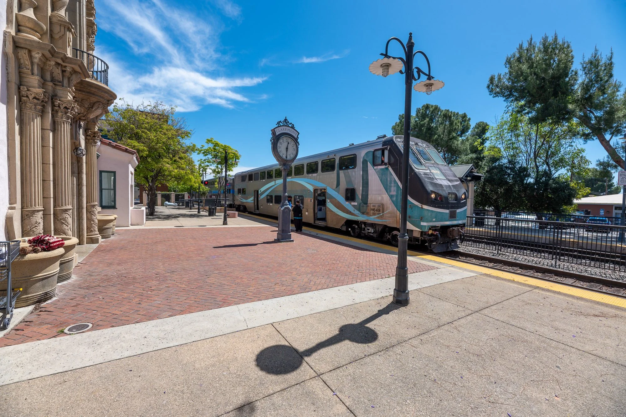 Claremont train depot landmark real estate photography Claremont CA SoCal Home Photo