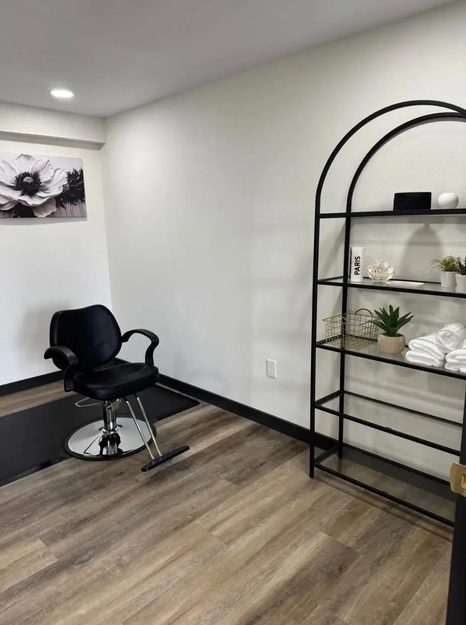 Private salon suite interior