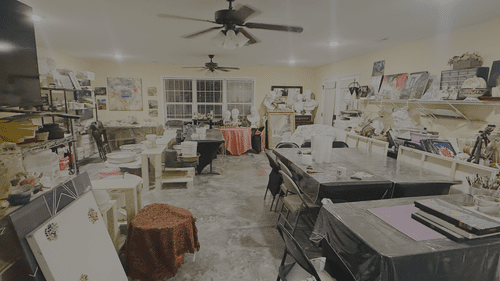 Adults, kids and teens creating art at Knoxville Art Studio in Knoxville, Tennessee