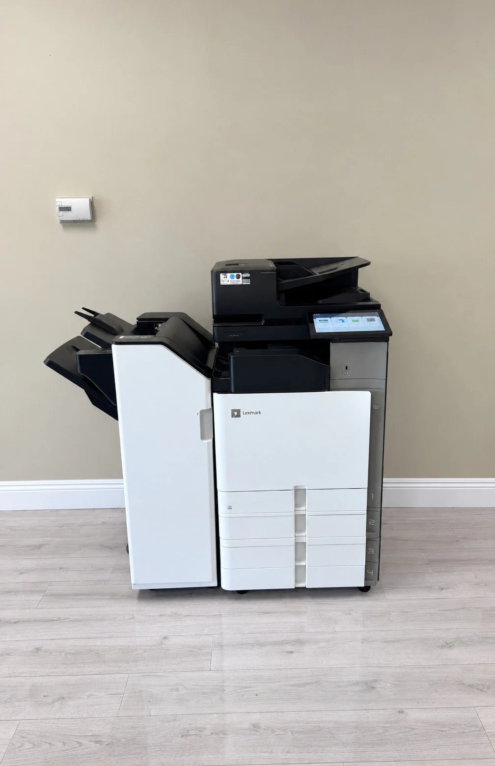 Lexmark color copier and printer at Ship California in La Palma