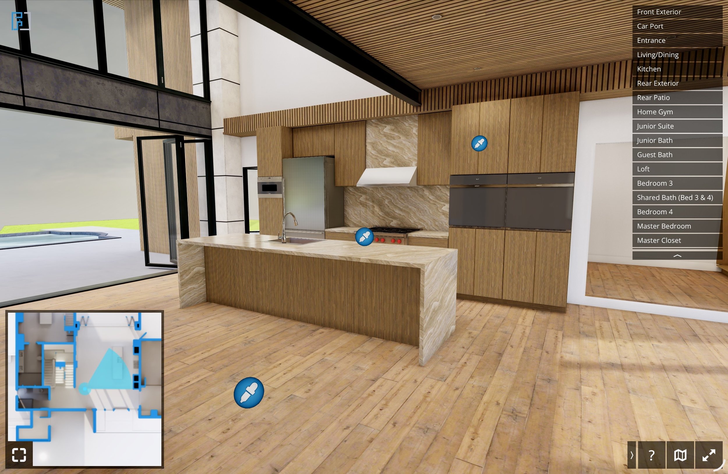 Interactive material option example two