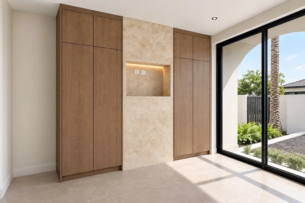 Flooring and feature walls