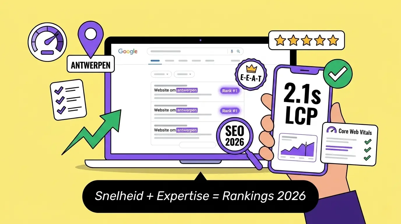 Online marketing resultaten voor KMO's in Antwerpen