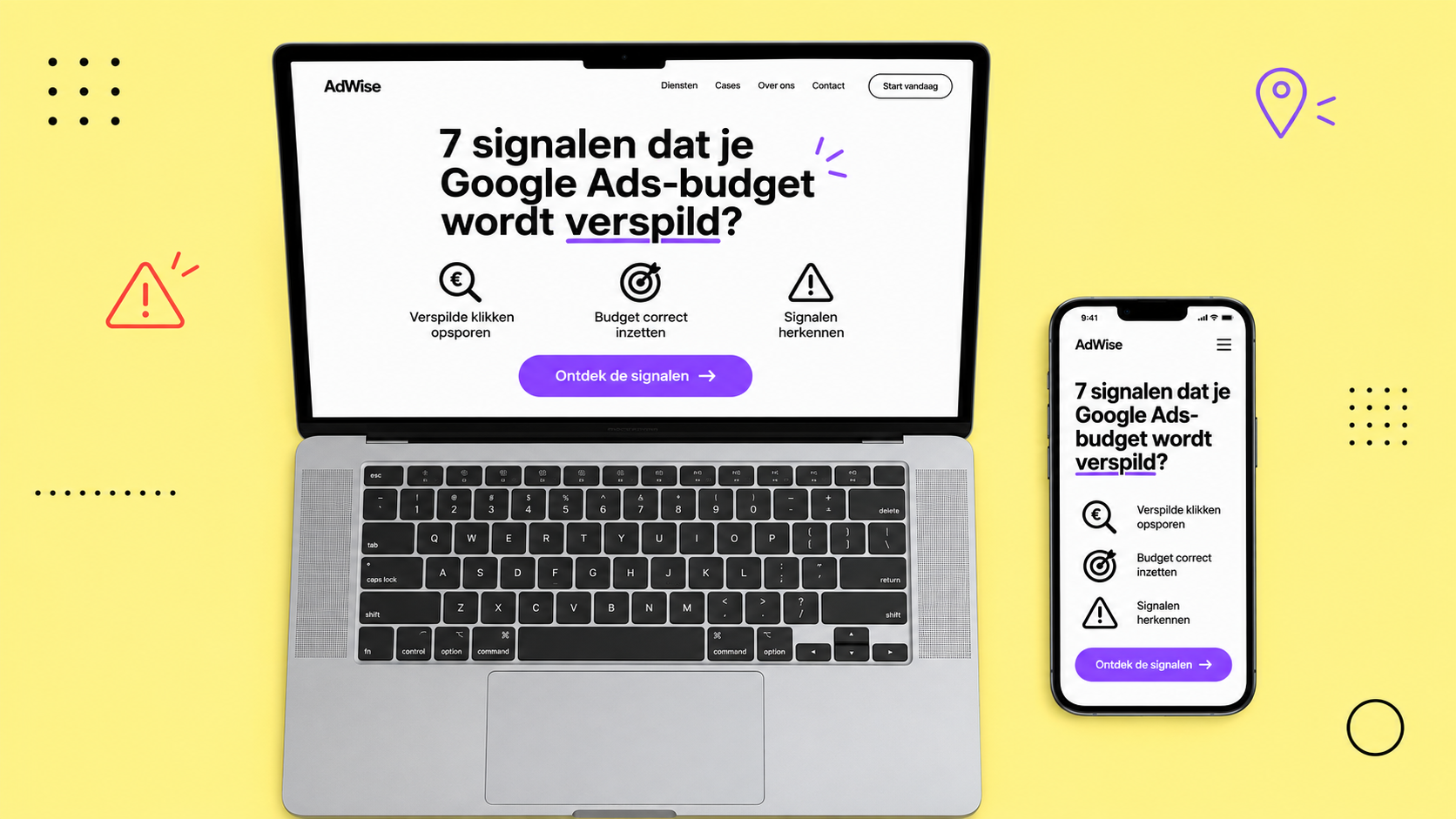 7 signalen dat je Google Ads-budget wordt verspild - BRIQUE Digital