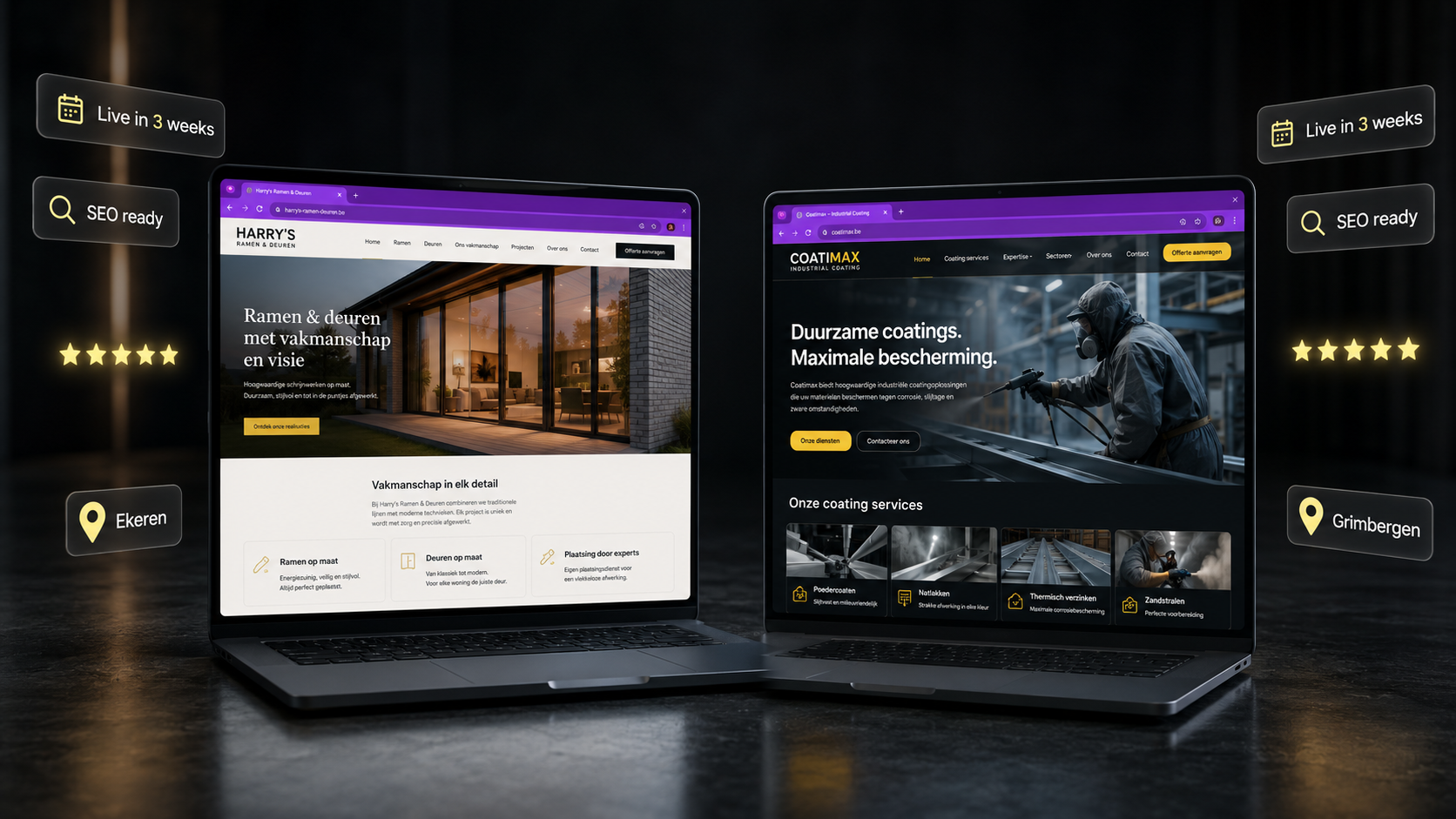 Website ontwikkeling op maat voor KMO's - BRIQUE Digital