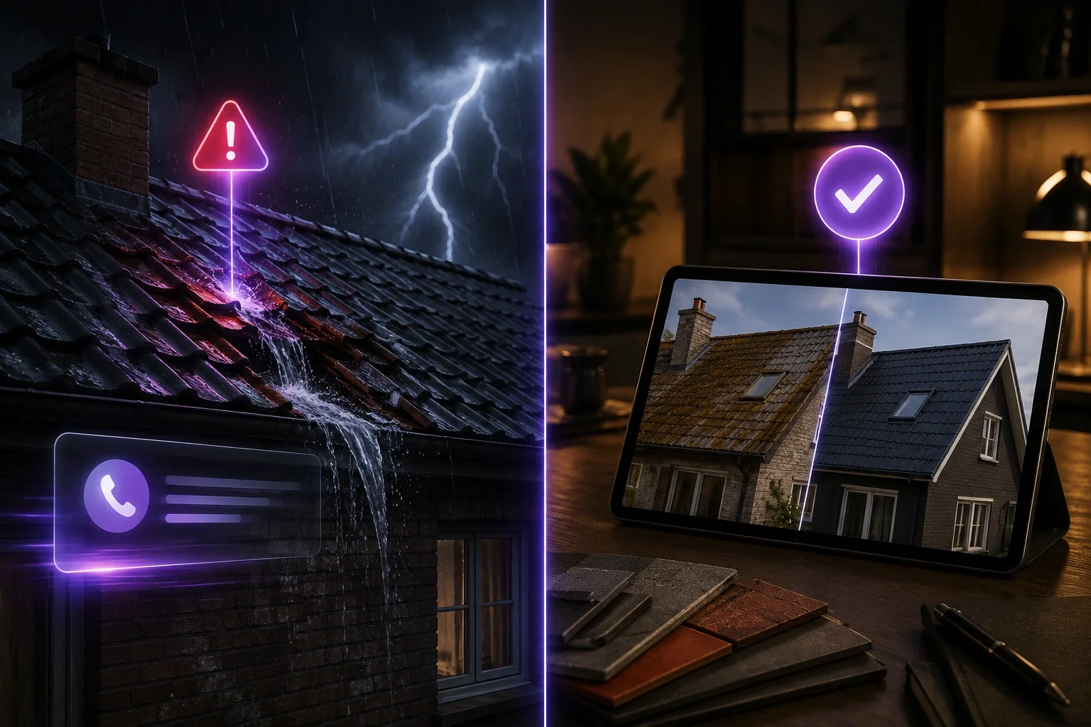 Marketing voor dakwerkers: spoedgevallen versus geplande dakrenovatie