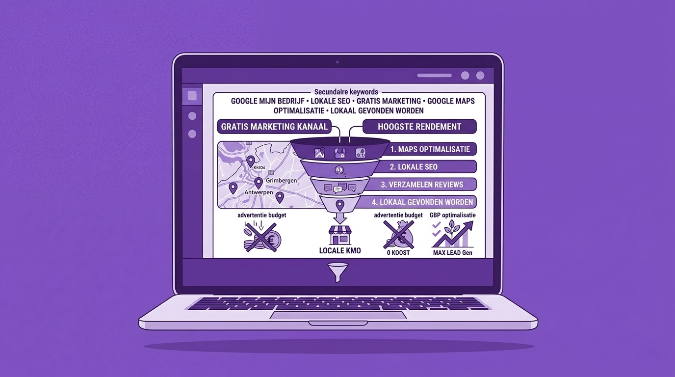 Google Mijn Bedrijf optimalisatie voor KMO's in Vilvoorde en de Brusselse Noordrand
