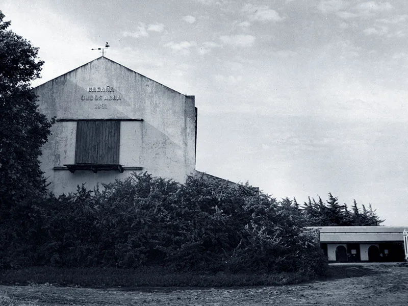 Cabaña Ojo de Agua 1868 – historisches Wirtschaftsgebäude der Estancia in der Provinz Buenos Aires, Argentinien