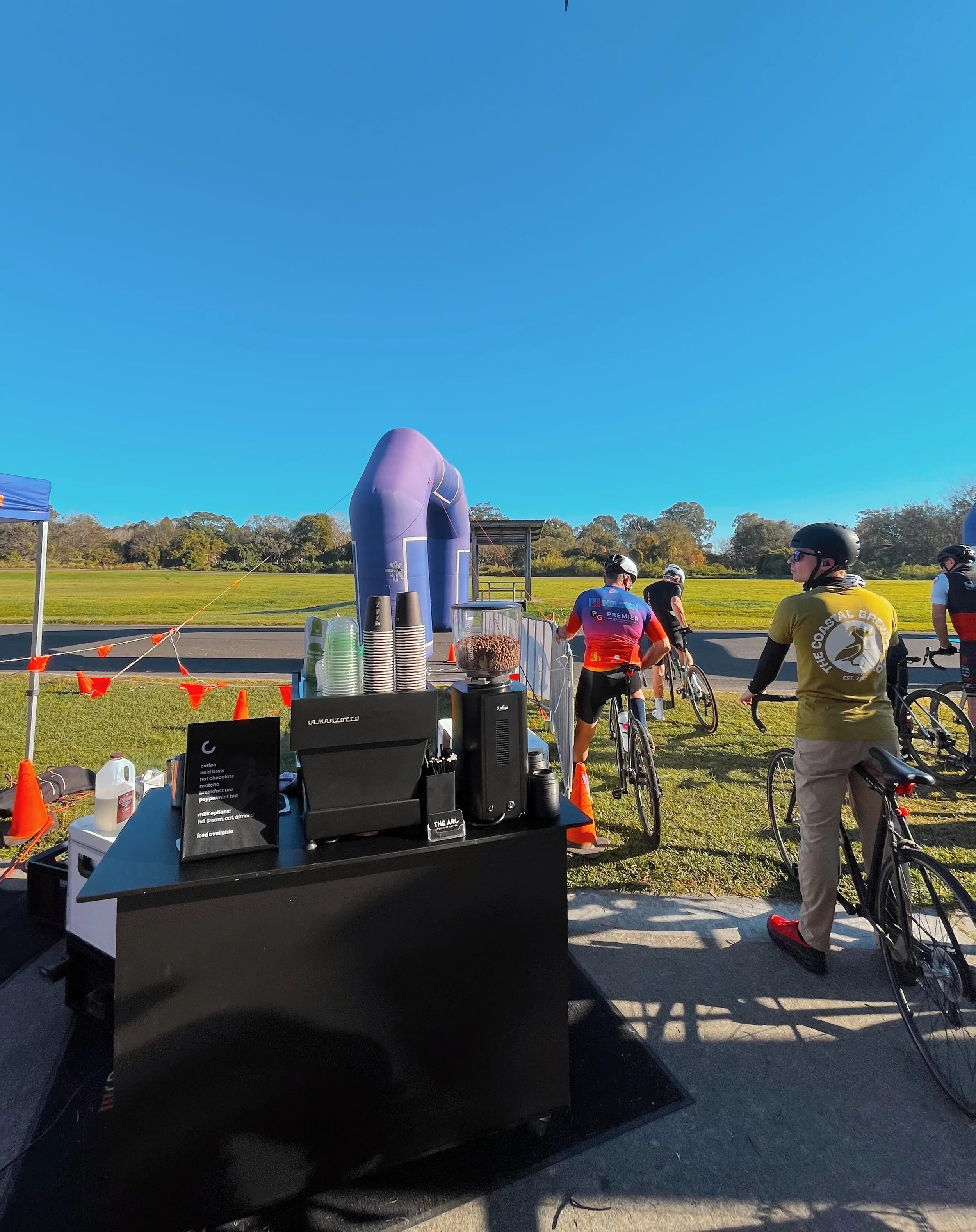 The Arc Specialty Coffee mobile cart