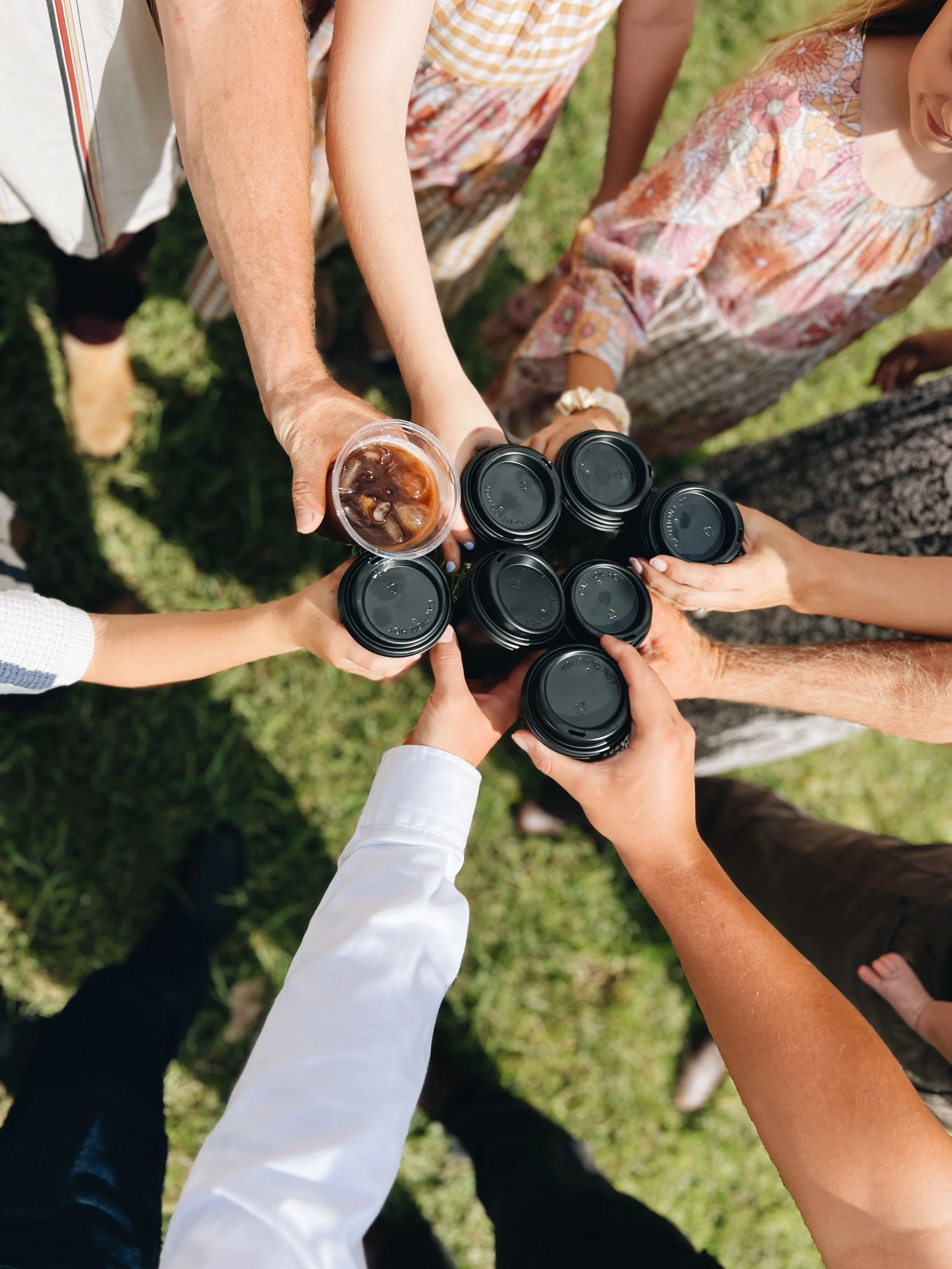 The Arc Specialty Coffee serving a wedding