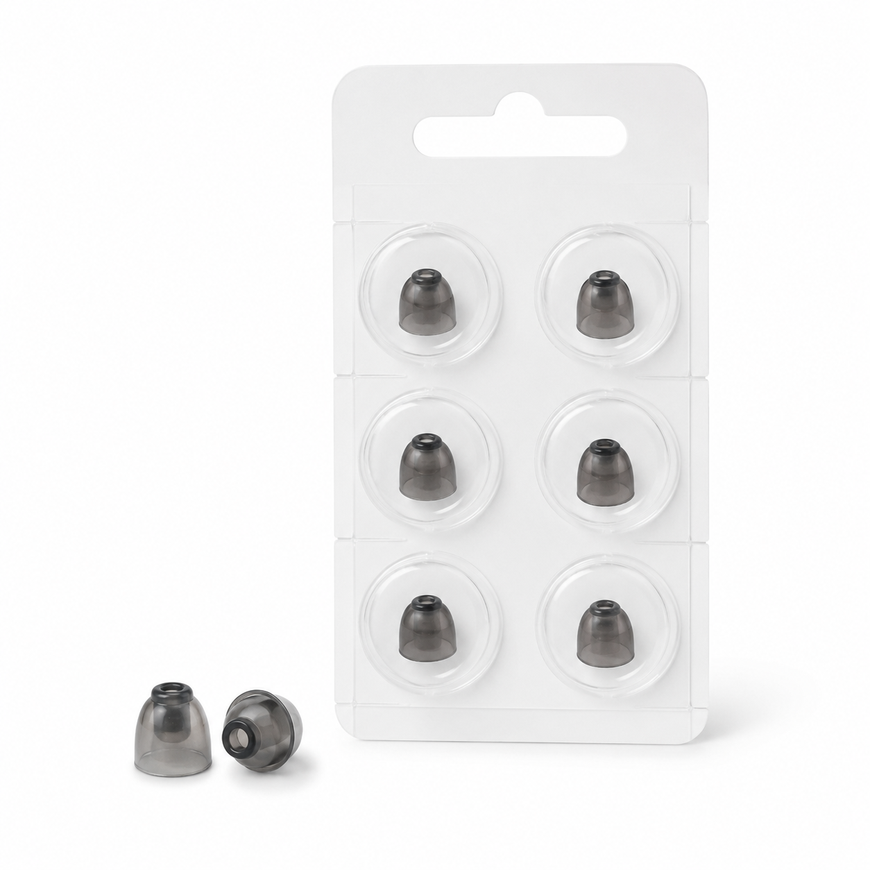 Hearing aid domes for compatible receiver-in-canal devices