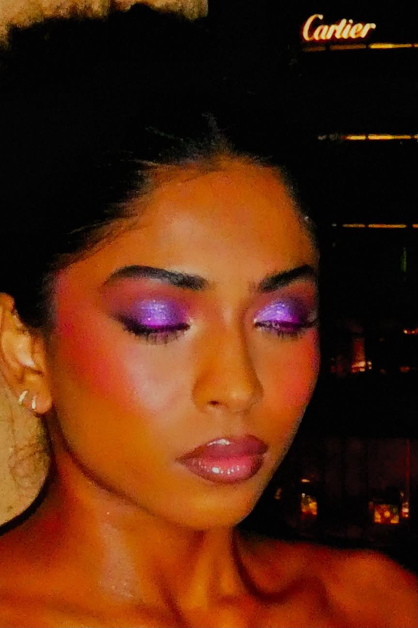 Glam makeup look by Savannah-Jane Tice