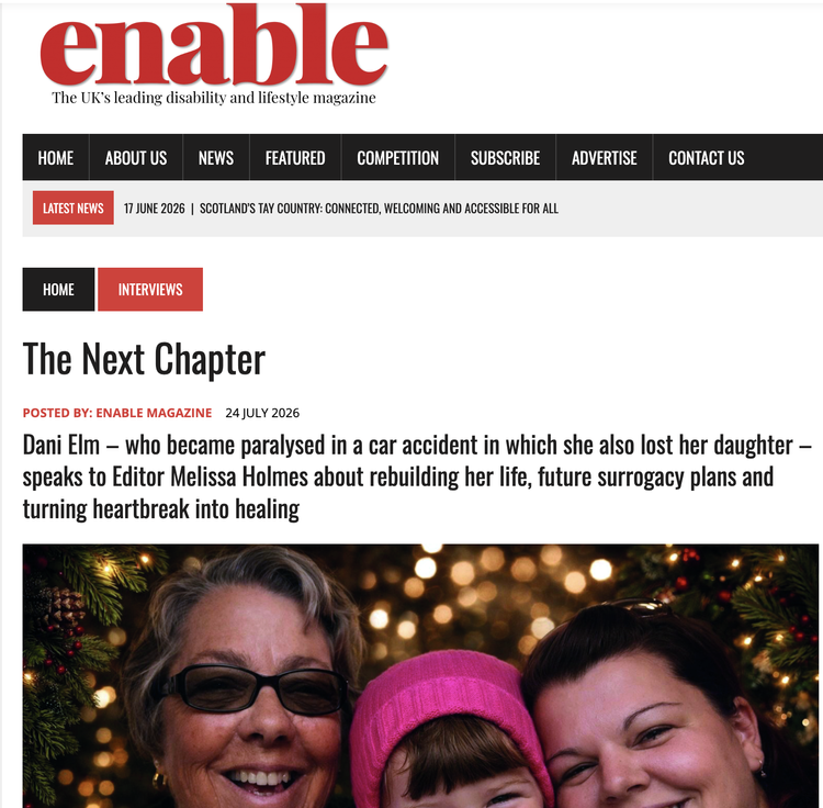 Enable magazine coverage