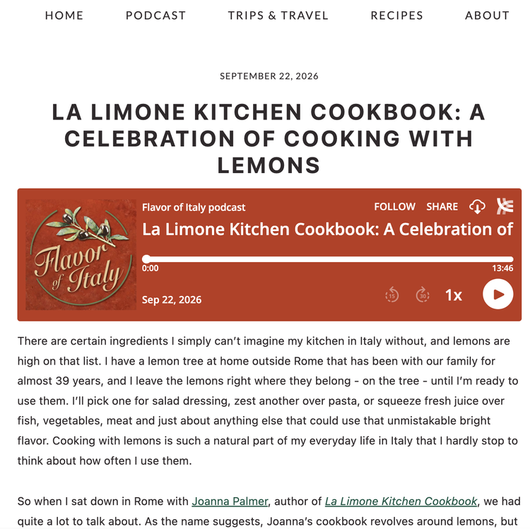 Flavor of Italy coverage