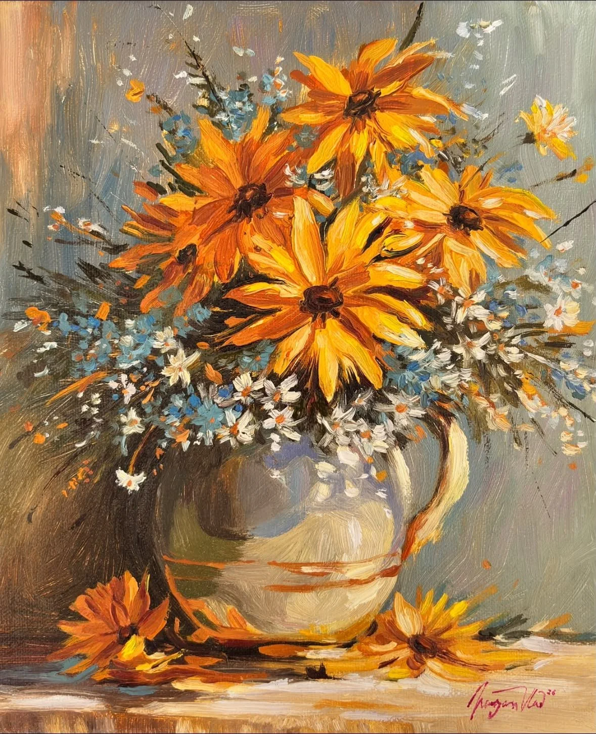 Flori de Echinacea galbenă