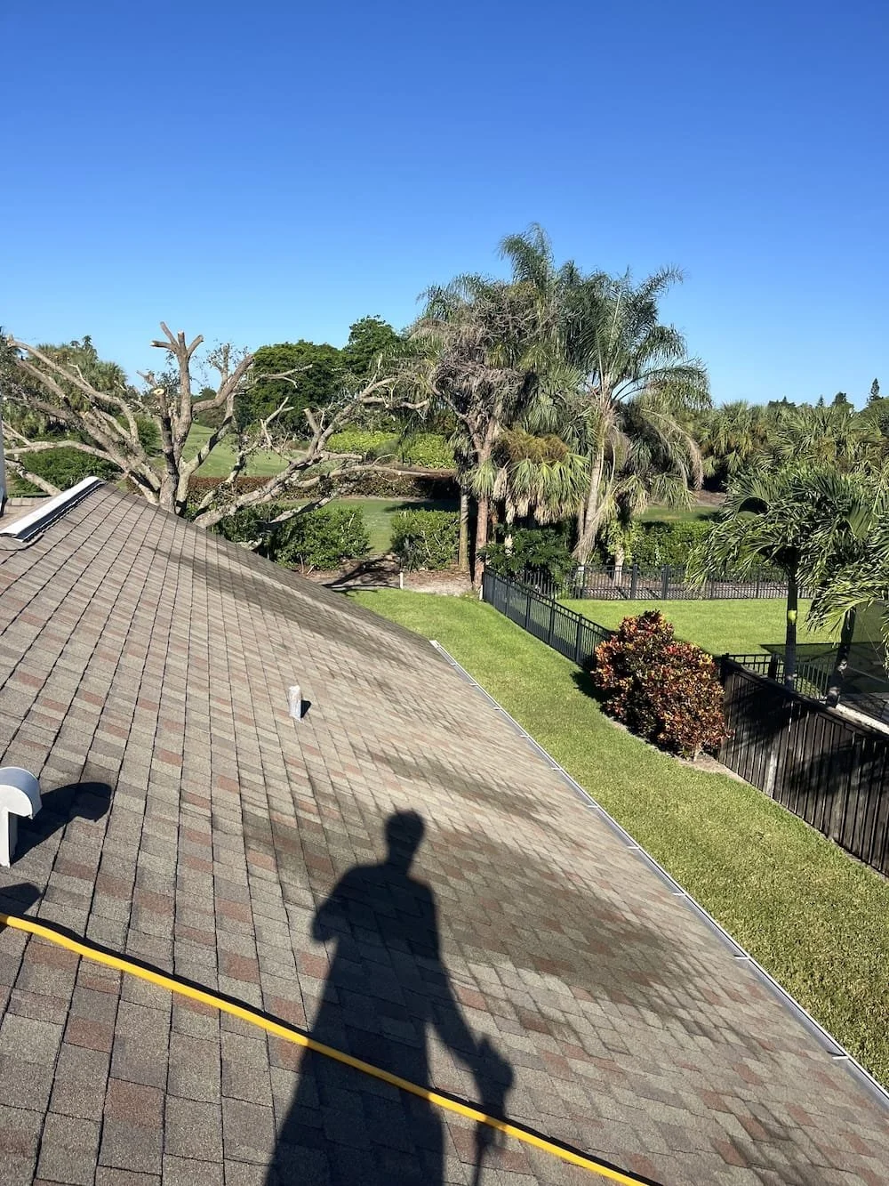 Roof Before Cleaning in Naples, FL