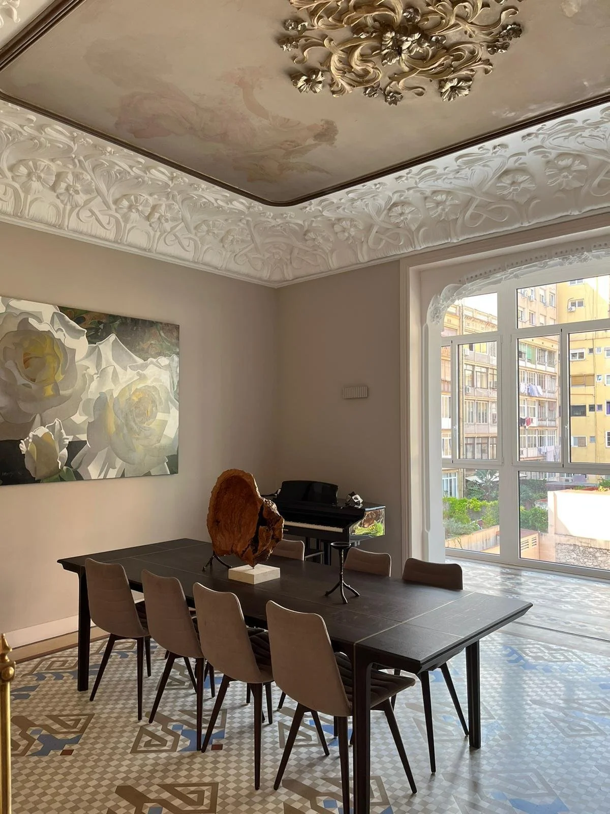 Modernist apartment renovation in Barcelona Eixample