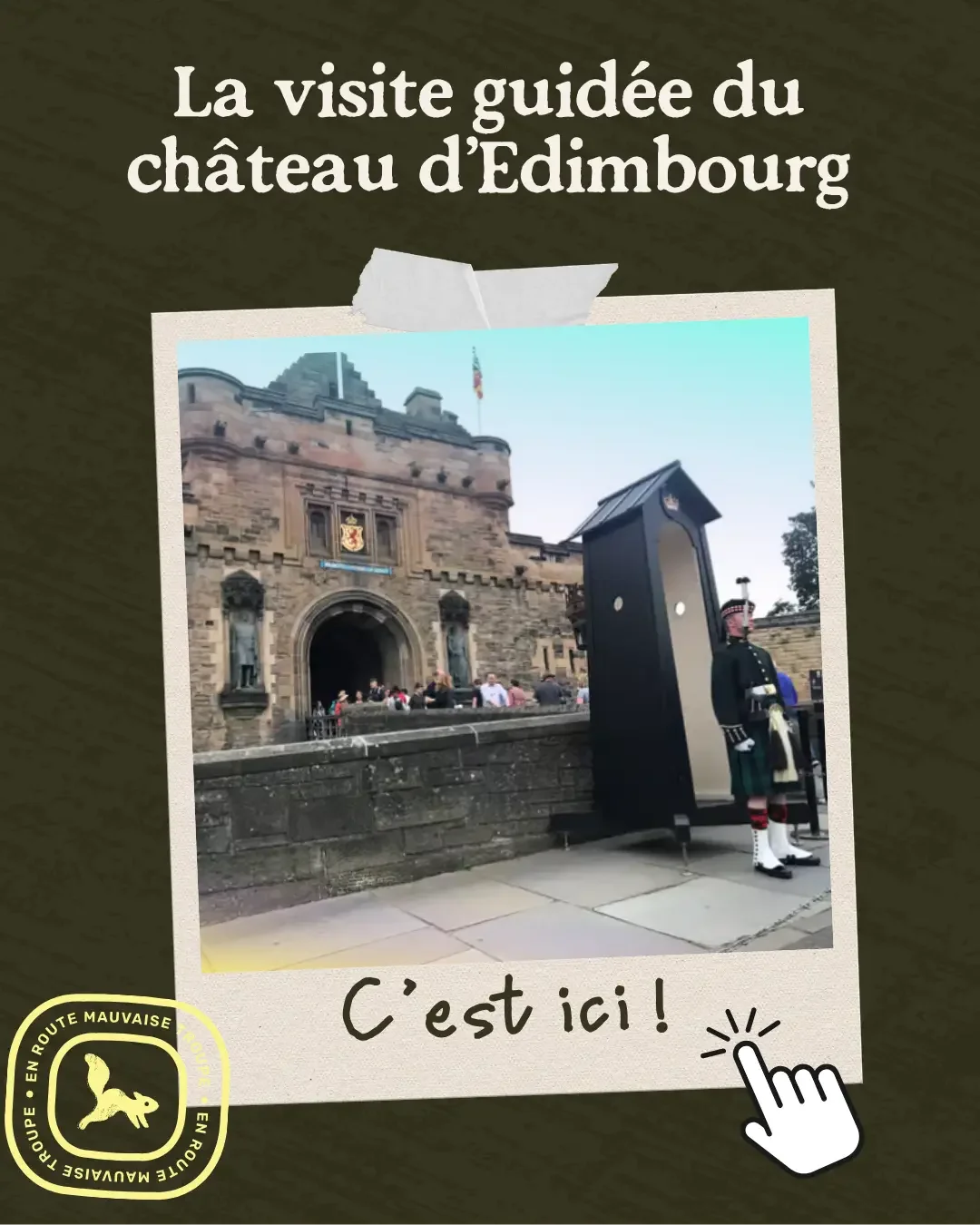 Château d'Édimbourg — visite guidée skip-the-line