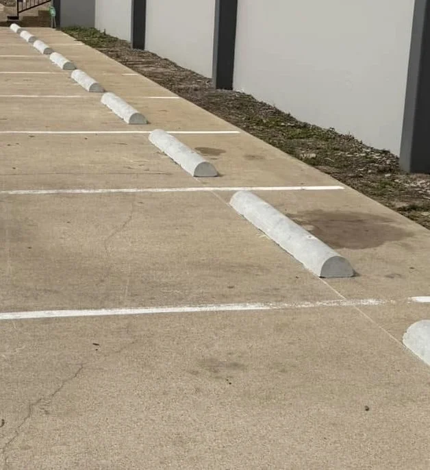 commercial parking lot site installations