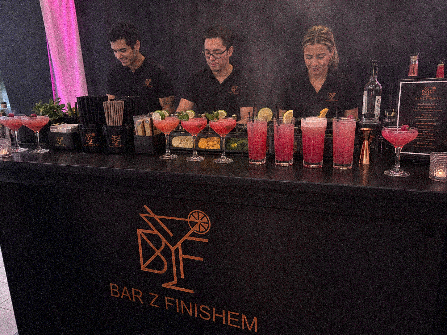 Garden Spritz Session — mobilny bar na prywatnym evencie — Bar z Finishem