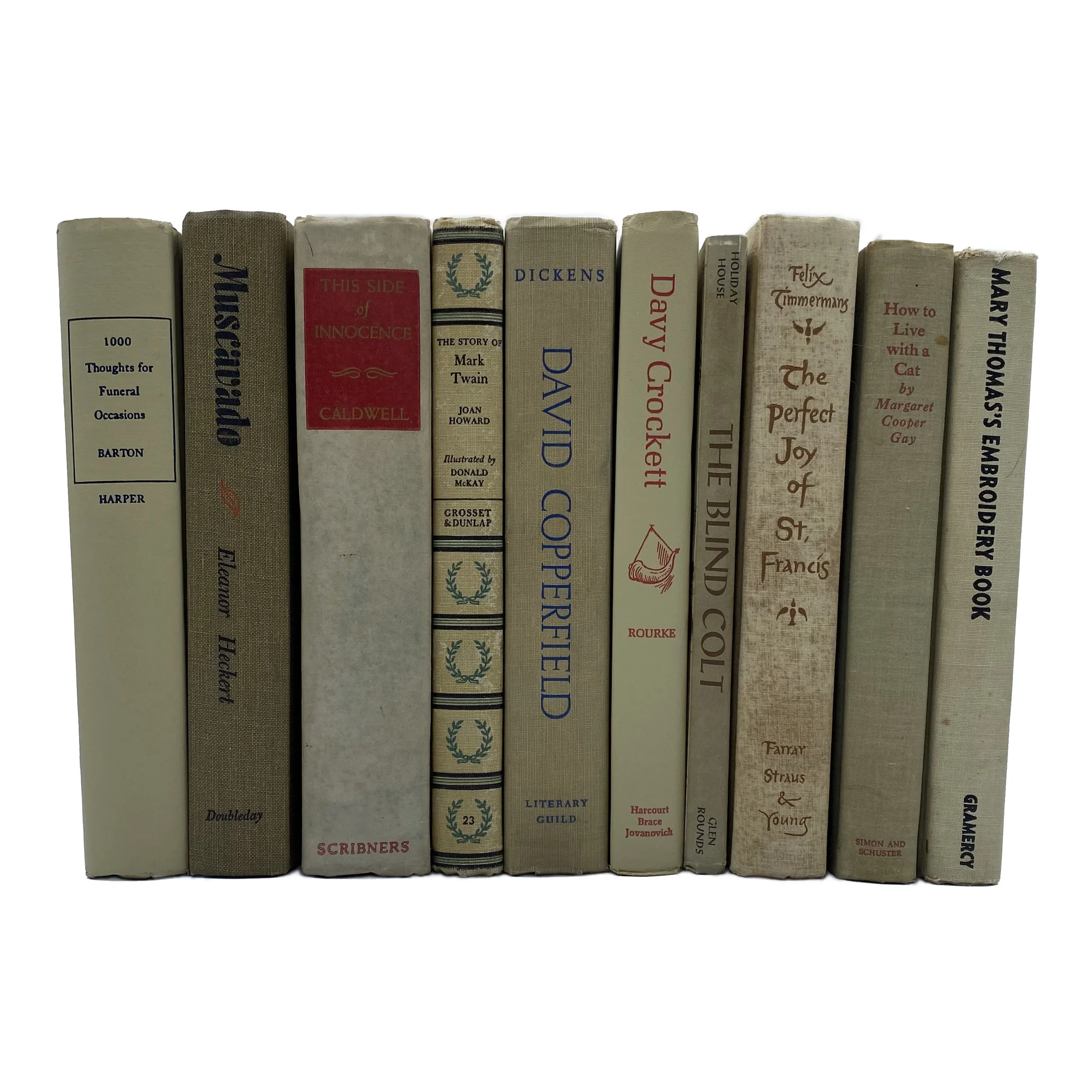 Vintage Cream Books