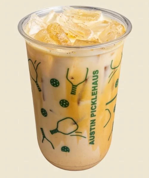 Spanish Latte at Austin Picklehaus Café