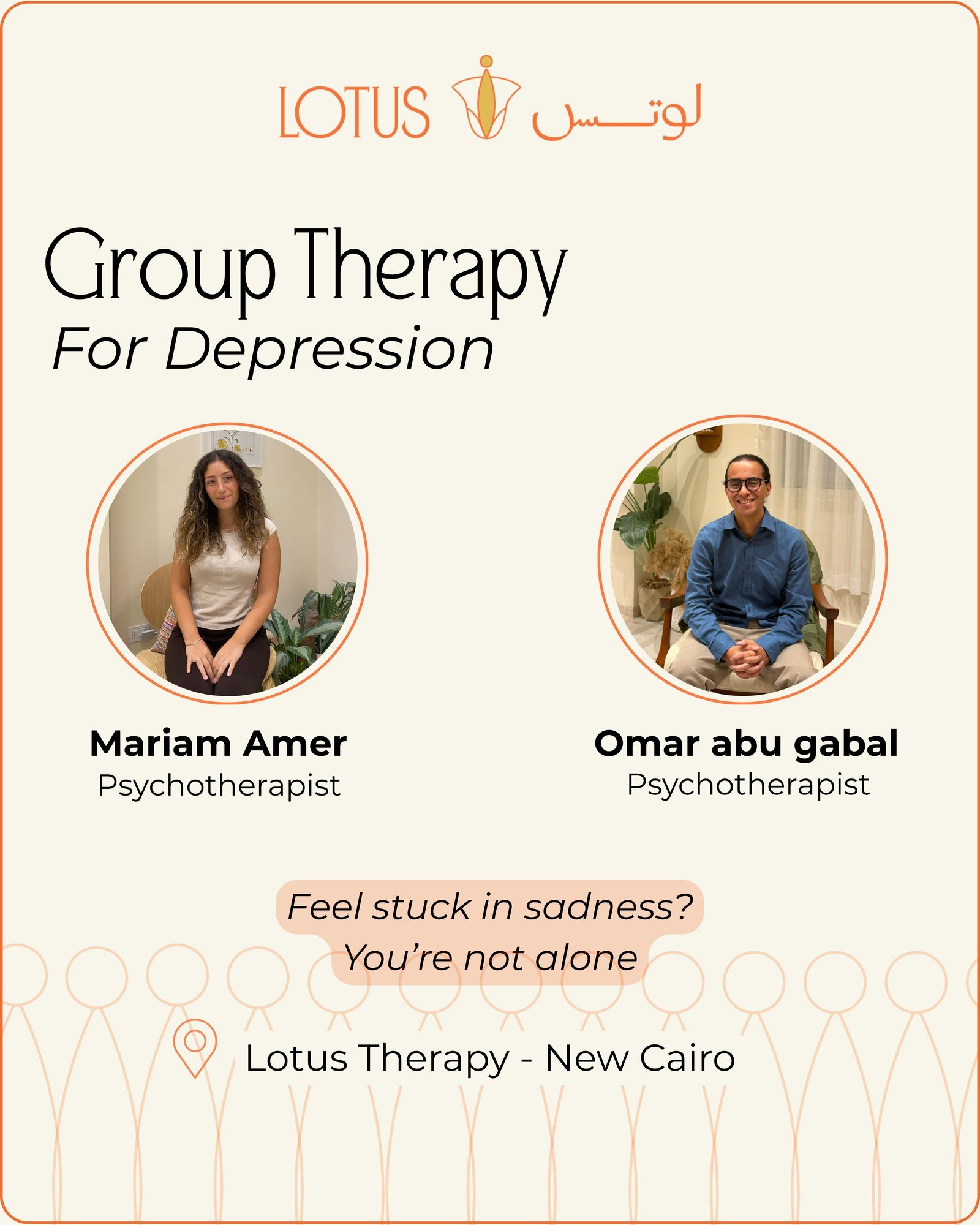 Group Therapy for Depression flyer