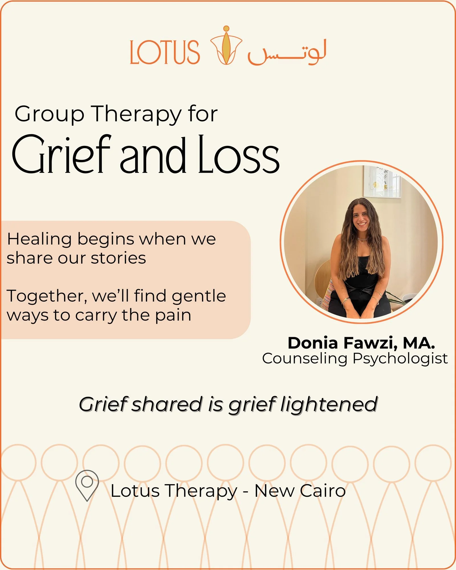 Group Therapy for Grief and Loss flyer