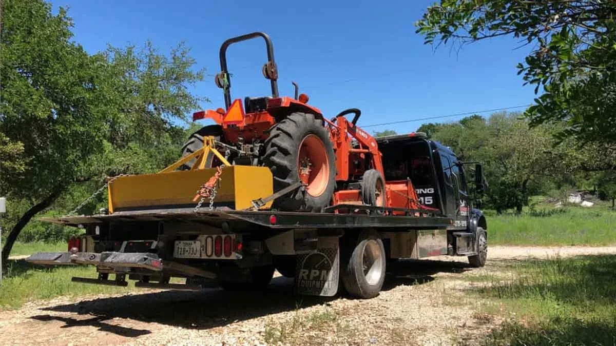 Wimberley Towing Light Equipment Hauling
