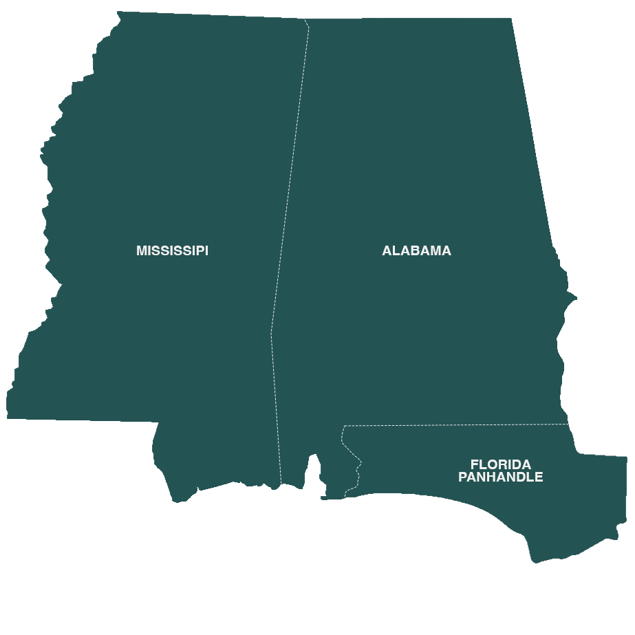 Gulf States Conference Territory