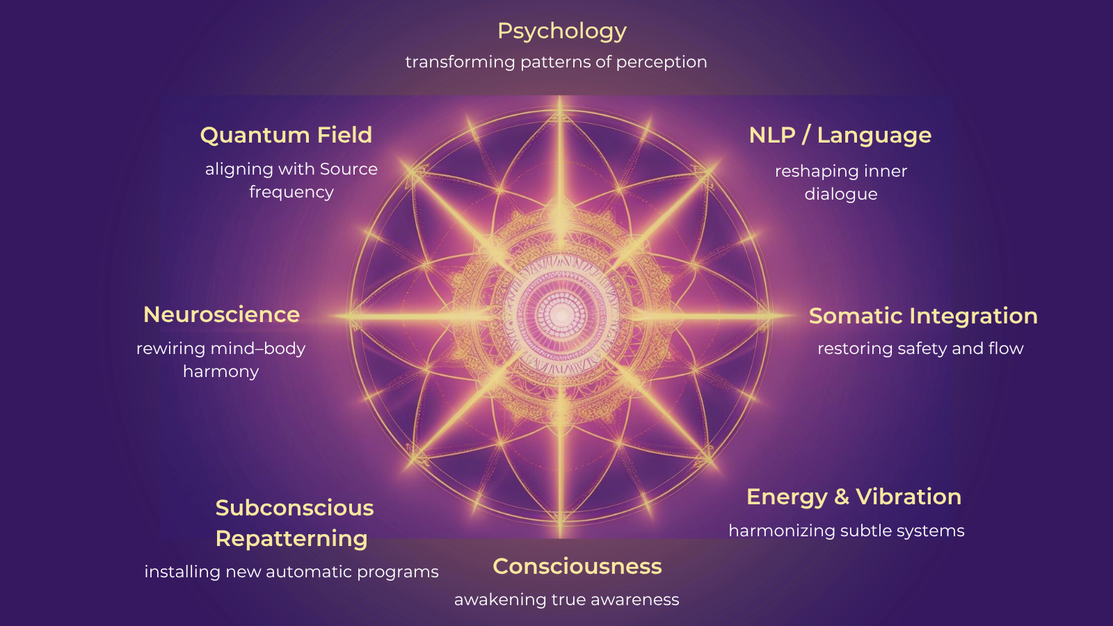 Lucid Bliss multi-lens mandala