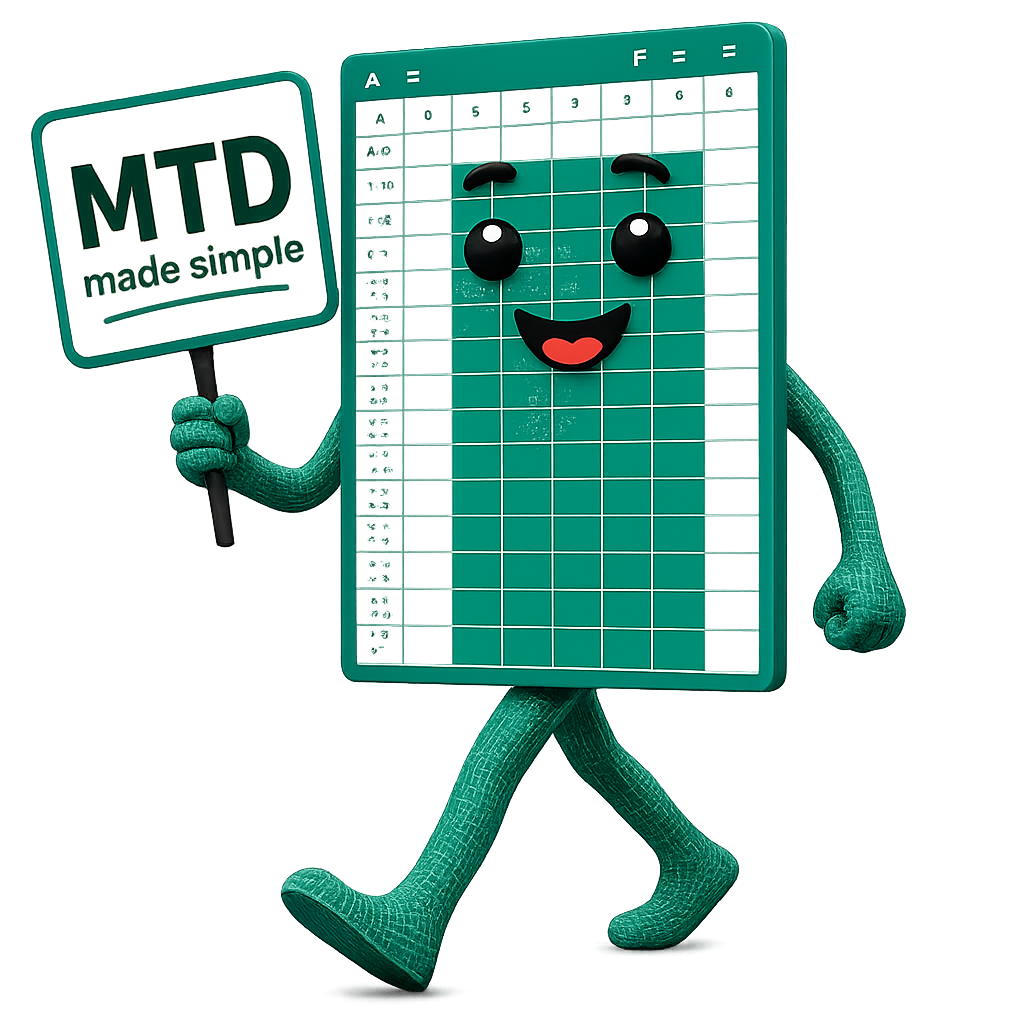 suiteSheets character holding a checklist