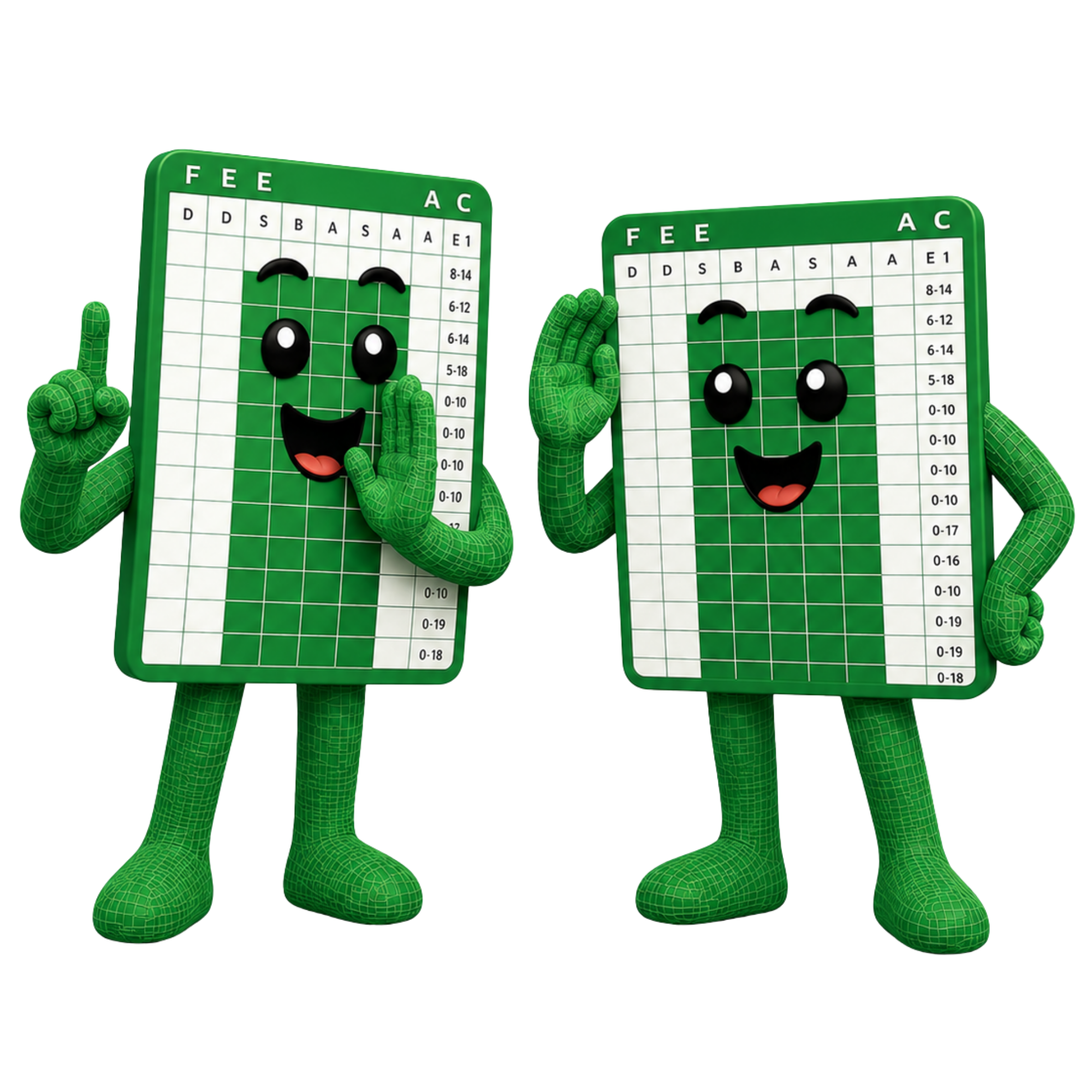 suiteSheets character inviting customers to have their say