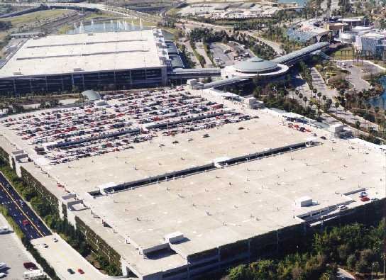 Universal Studios Florida parking structures