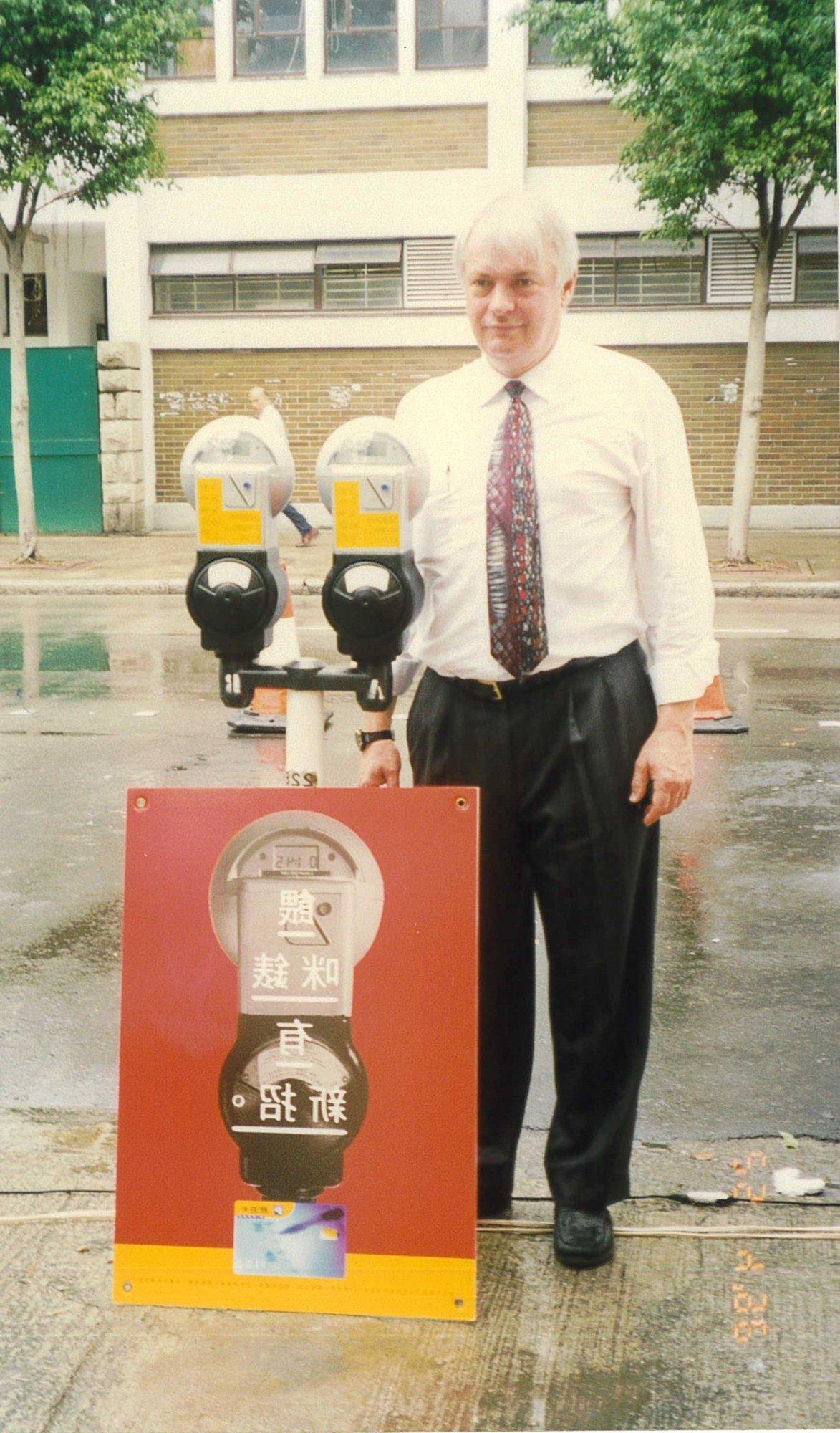 George with MacKay Meters in Hong Kong