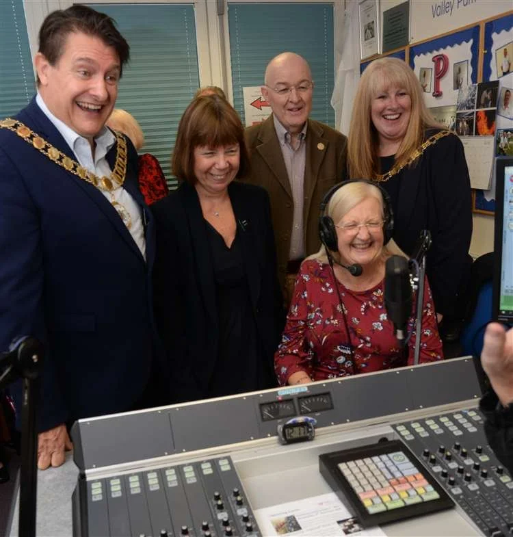 Kelvin with Mayor of Dartford