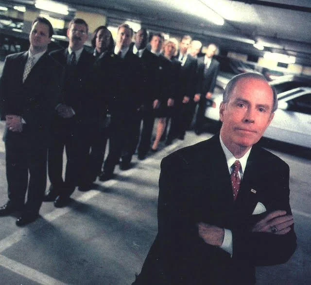 Monroe leads his executive team — Central Parking grew to 4,000+ locations parking 2 million cars per day
