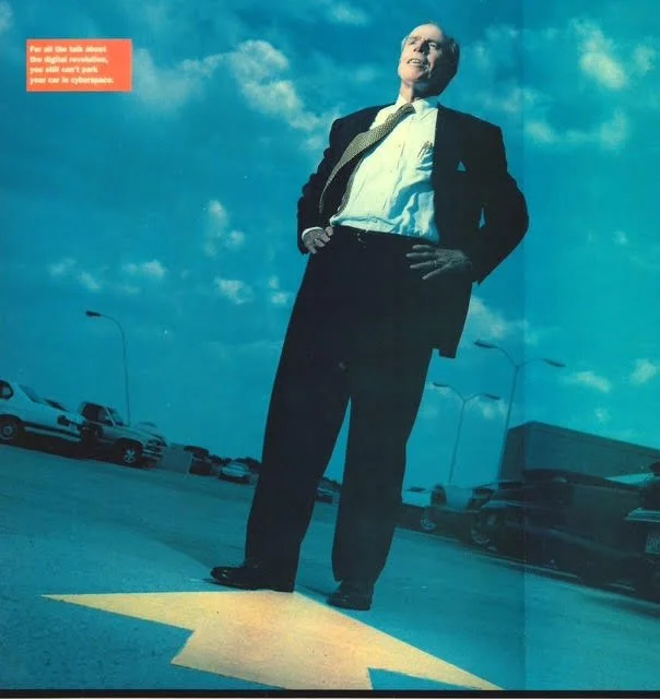 "For all the talk about the digital revolution, you still can't park your car in cyberspace" — Monroe Carell