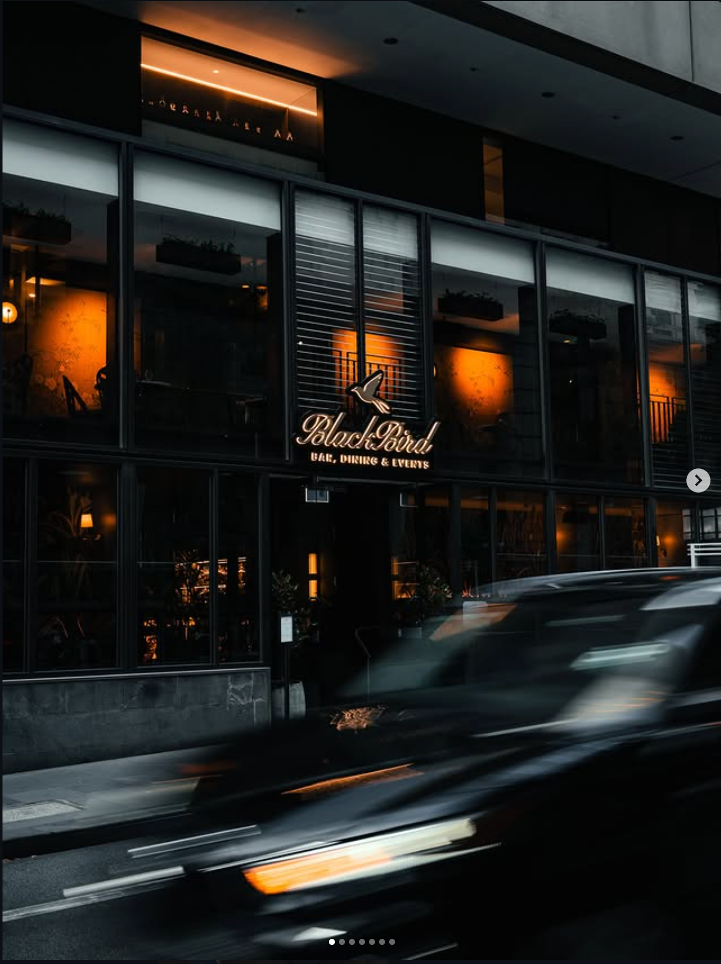 Blackbird Melbourne logo sign on building