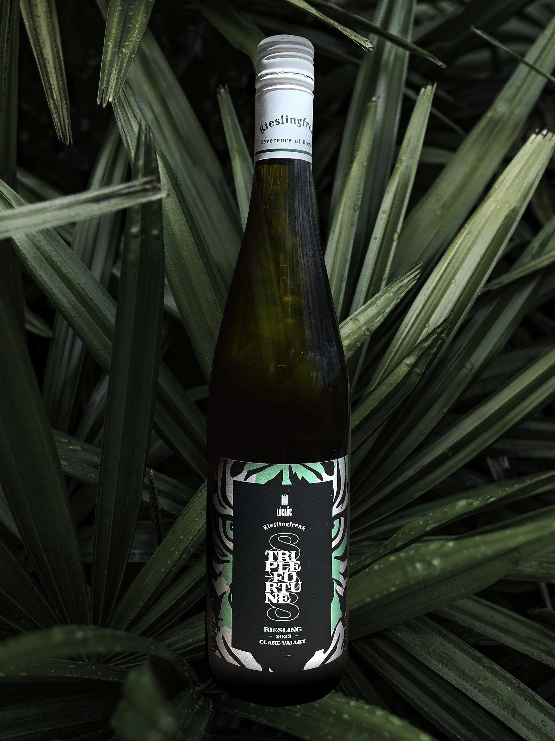 Luc Lac Rieslingfreak wine label