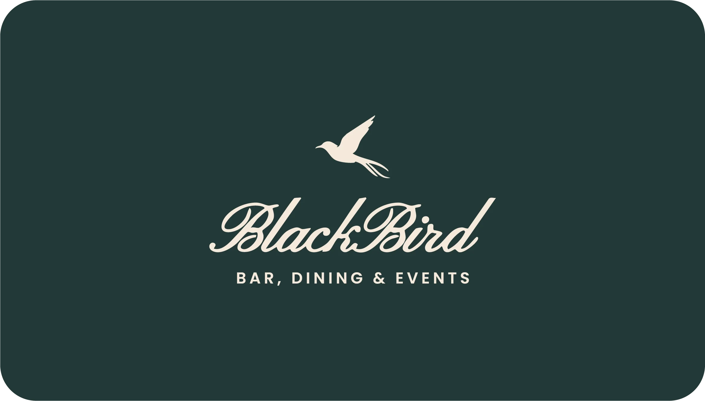 Blackbird Melbourne primary wordmark
