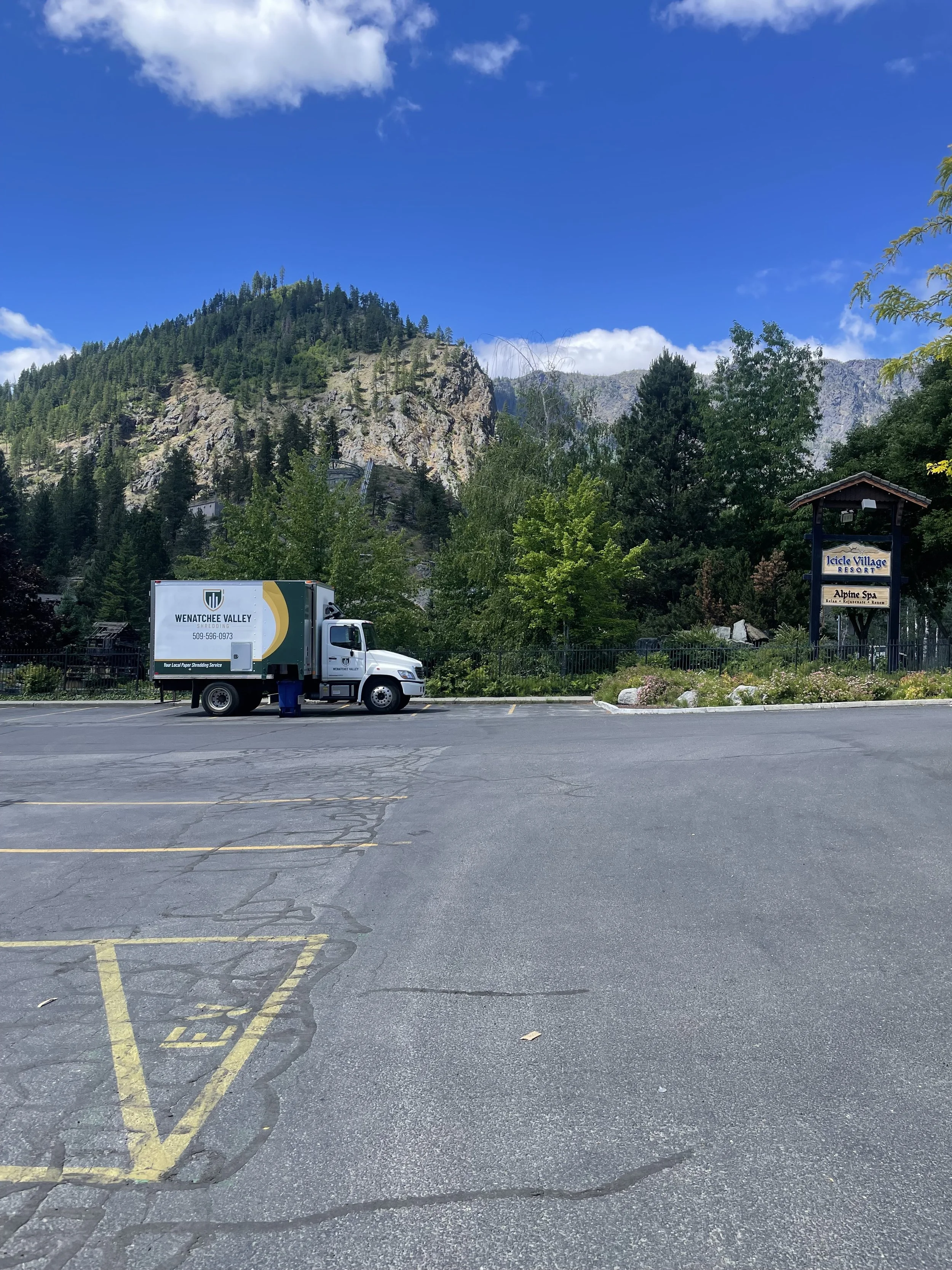 Wenatchee Valley Mobile Shredding Truck in Ellensburg
