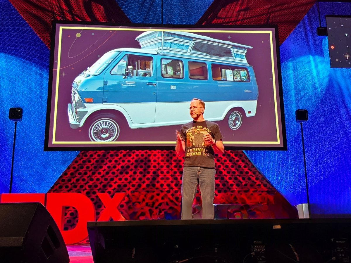 Creative Lab stage and audience experience