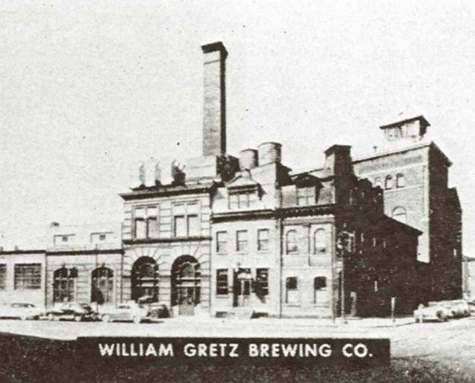 William Gretz Brewing Co. established in 1910